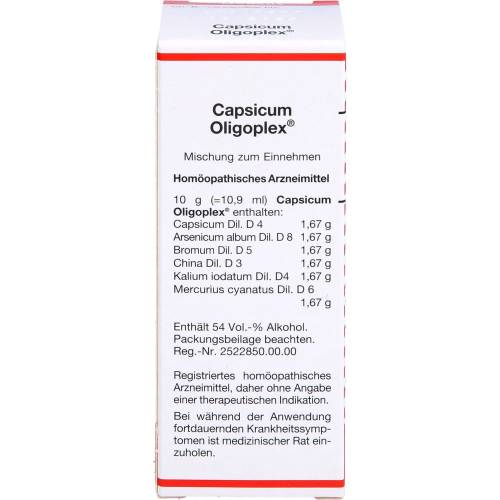Capsicum Oligoplex Liquidum 50 ml