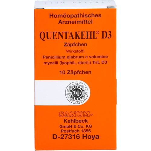 Quentakehl D 3 Zäpfchen 10 St