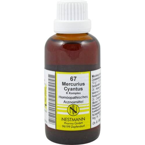 Mercurius Cyanatus K Komplex Nr.67 Dilution 50 ml