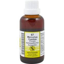 Mercurius Cyanatus K Komplex Nr.67 Dilution 50 ml