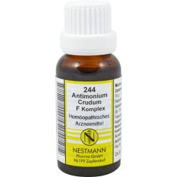 Antimonium Crudum F Komplex Nr.244 Dilution 20 ml