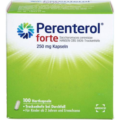 Perenterol forte 250 mg Kapseln 100 St