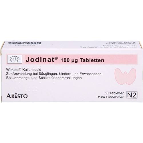 Jodinat 100 µg Tabletten 50 St