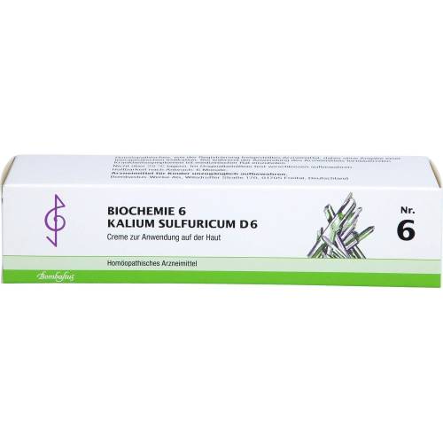 Biochemie 6 Kalium sulfuricum D 6 Creme 100 ml