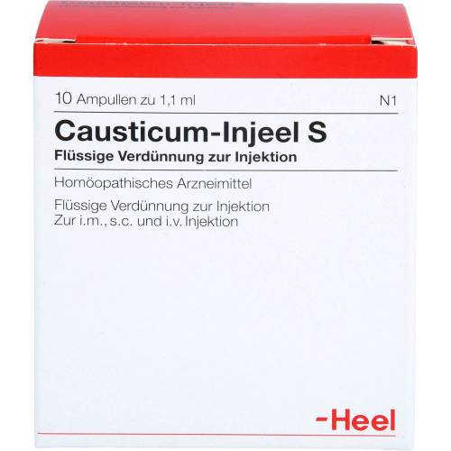Causticum Injeel S Ampullen 10 St