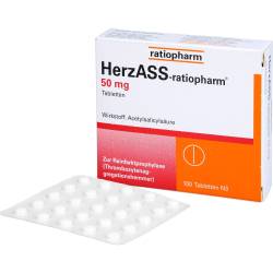 Herzass-ratiopharm 50 mg Tabletten 100 St