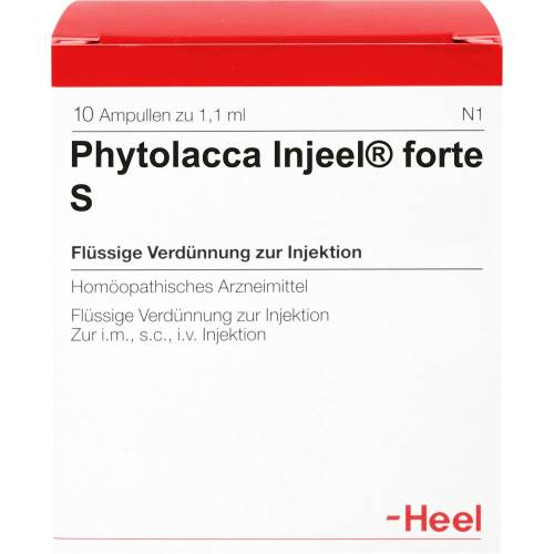 Phytolacca Injeel forte S Ampullen 10 St