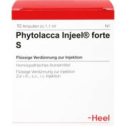 Phytolacca Injeel forte S Ampullen 10 St