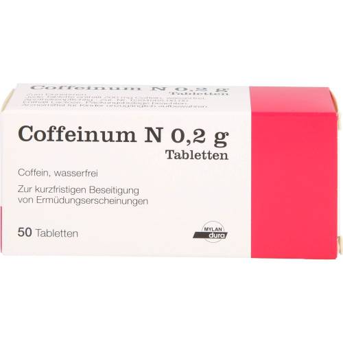 Coffeinum N 0,2 g Tabletten 50 St