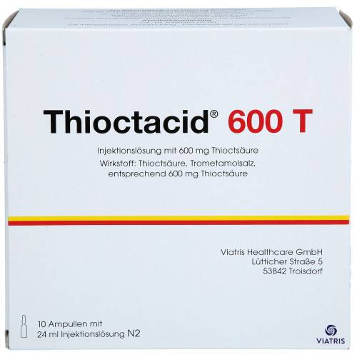 Thioctacid 600 T Injektionslösung 240 ml
