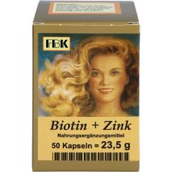 Biotin Plus Zink Haarkapseln 50 St