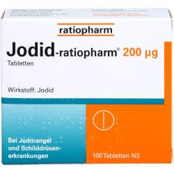 Jodid-ratiopharm 200 µg Tabletten 100 St