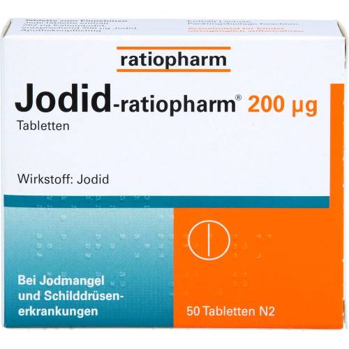 Jodid-ratiopharm 200 µg Tabletten 50 St