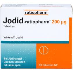 Jodid-ratiopharm 200 µg Tabletten 50 St