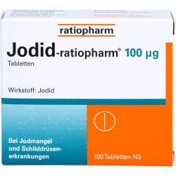 Jodid-ratiopharm 100 µg Tabletten 100 St