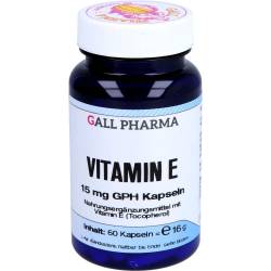 Vitamin E 15 mg Gph Kapseln 60 St