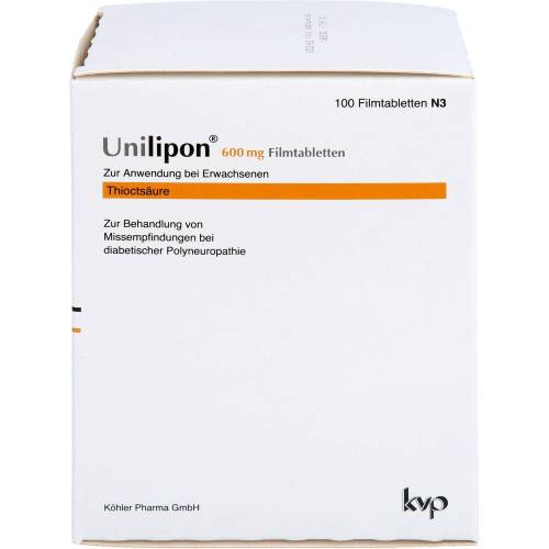 Unilipon 600 mg Filmtabletten 100 St