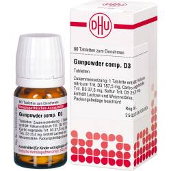 Gunpowder comp.D 3 Tabletten 80 St