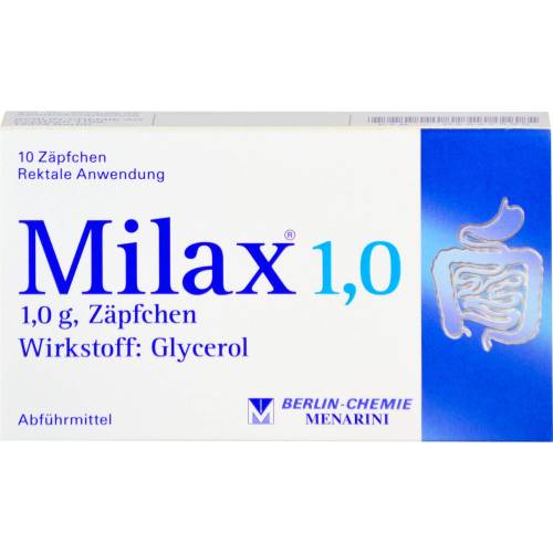 Milax 1,0 Suppositorien 10 St