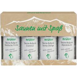 Saunen mit Spaß 4 versch.Sorten Konzentrat 200 ml