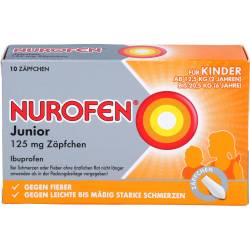 Nurofen Junior 125 mg Zäpfchen 10 St
