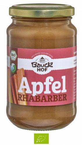 Piure de mere cu rubarba Eco-Bio 360g - BauckHof