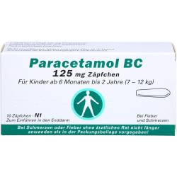 Paracetamol Bc 125 mg Suppositorien 10 St