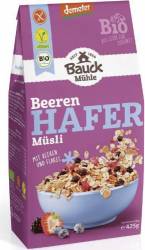 Musli cu ovaz si fructe de padure, Fara gluten Eco-Bio 425g - BauckHof