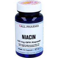 Niacin 100 mg Gph Kapseln 60 St