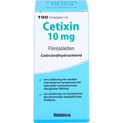 Cetixin 10 mg Filmtabletten 100 St