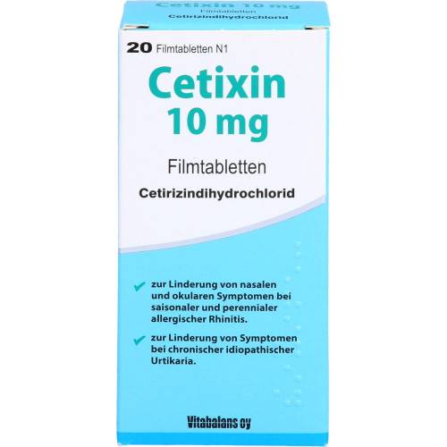 Cetixin 10 mg Filmtabletten 20 St