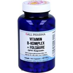 Vitamin B Komplex+Folsäure Gph Kapseln 180 St