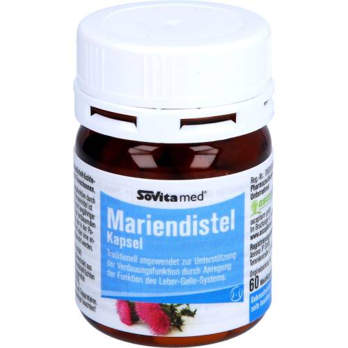 Mariendistel Leberschutz Kapseln 60 St