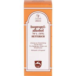 Isopropylalkohol 70% V/V Hetterich 200 ml