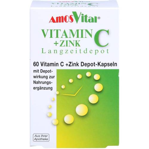 Vitamin C+Zink Depot Kapseln 60 St