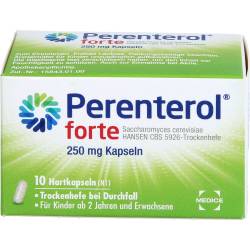 Perenterol forte 250 mg Kapseln 10 St