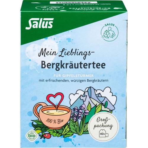 Mein Lieblings-Bergkräuter-Tee Bio Salus Fbtl. 40 St