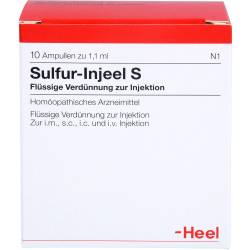Sulfur Injeel S Ampullen 10 St