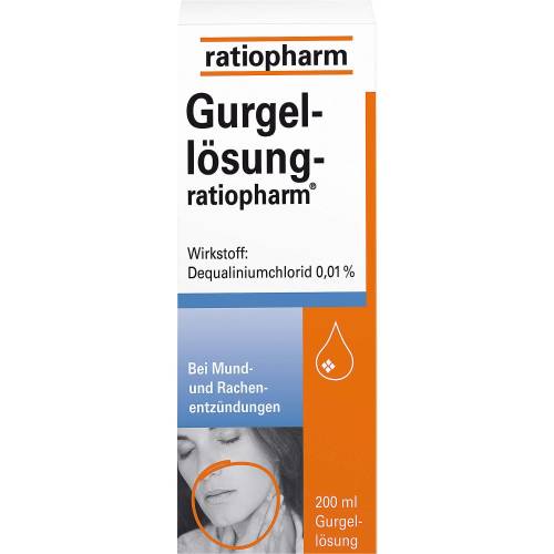 Gurgellösung-ratiopharm 200 ml