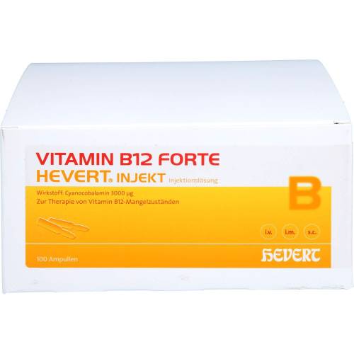 Vitamin B12 Forte Hevert injekt Inj.-Lsg.Amp. 200 ml