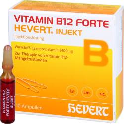 Vitamin B12 Forte Hevert injekt Inj.-Lsg.Amp. 20 ml