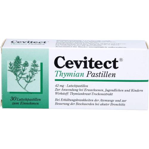 Cevitect Thymian Pastillen 30 St
