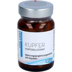 Kupfer 2 mg aus Kupfergluconat Kapseln 60 St