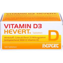 Vitamin D3 Hevert Tabletten 100 St