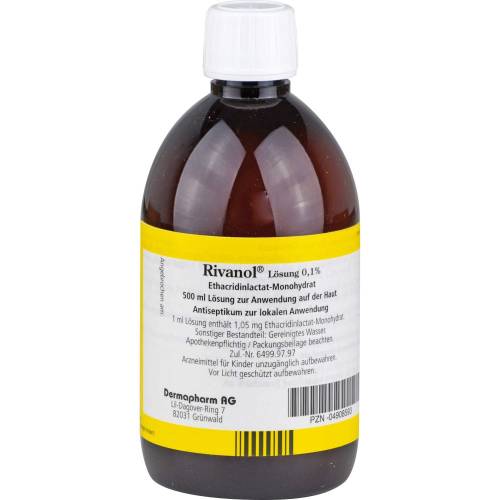 Rivanol Lösung 0,1% 500 ml