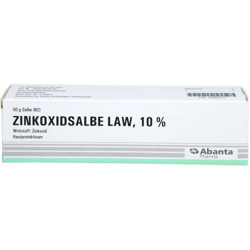 Zinkoxidsalbe Law 10% 50 g