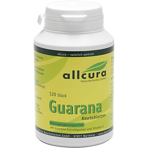Guarana Kautabletten 120 St