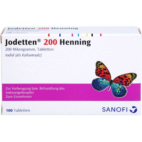 Jodetten 200 Henning Tabletten 100 St