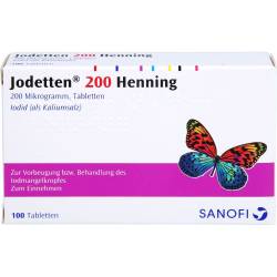 Jodetten 200 Henning Tabletten 100 St