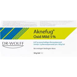 Aknefug oxid mild 5% Gel 50 g
